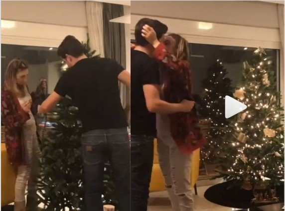 Κρίστυ Παπαδοπούλου: Πόσταρε βίντεο που στόλισε το Χριστουγεννιάτικο δέντρο με τον σύντροφο της και με φινάλε ένα φιλί στα χείλη